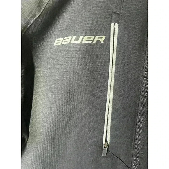 Bauer Pittsburgh Penguins Team Jacket Mens S Small Embroidered  (0076) - Picture 4 of 9